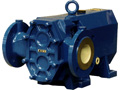 Gear pumps and displacement pumps